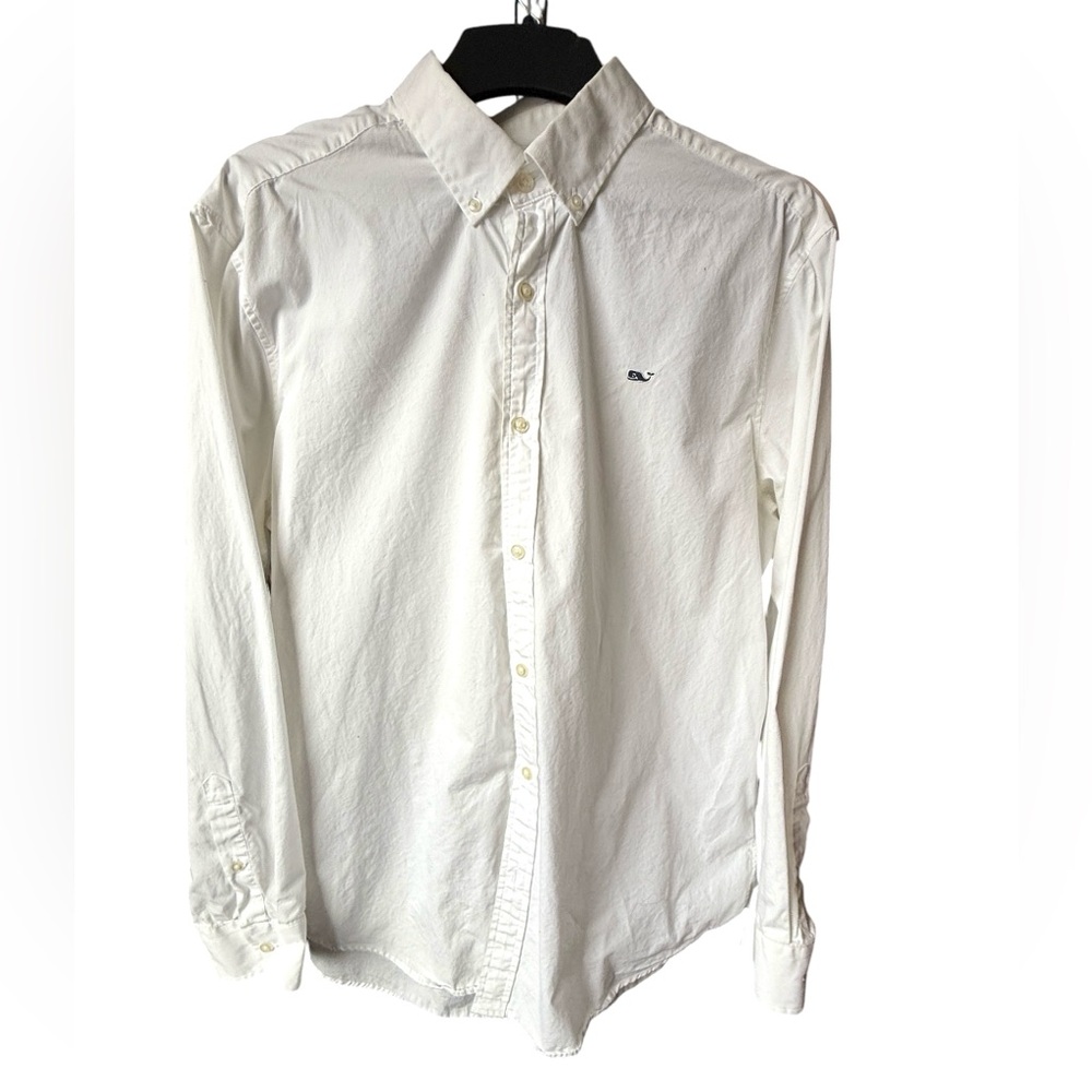 Men’s Vineyard Vines Whale Oxford Button Down Shirt - XL